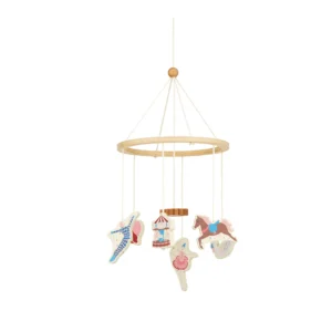 Дрвена играчка за креветче - Вртелешка